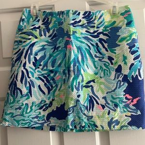 Lilly Pulitzer Marigold Skort in Wade and Sea